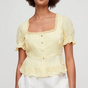 Aritzia Wilfred Arwen Blouse